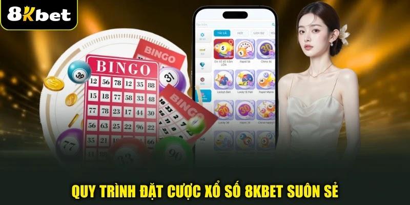 Quy trình đặt cược xổ số 8KBET suôn sẻ Quy trình đặt cược xổ số 8KBET suôn sẻ